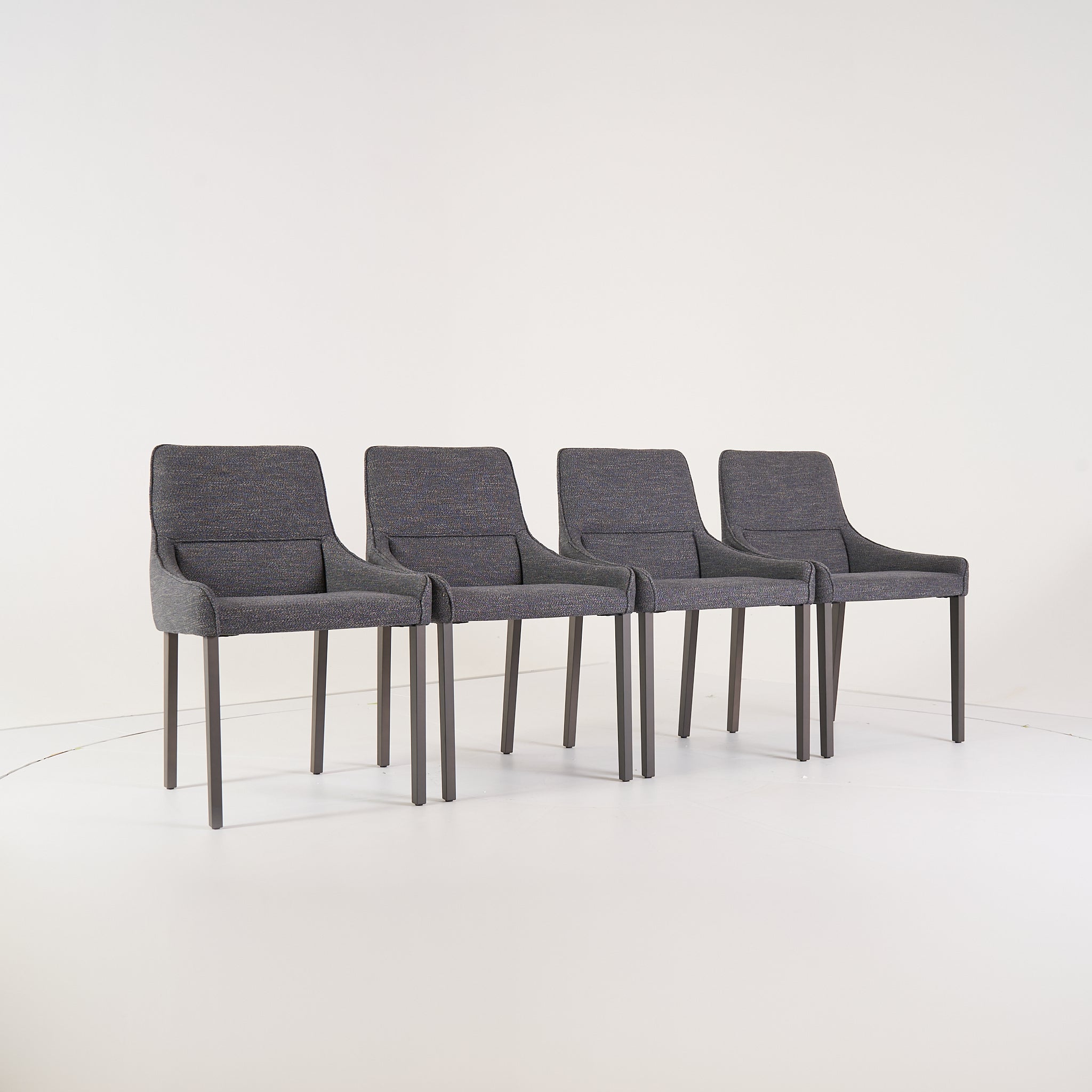 Long Island Armchair (Set of 4) by Ligne Roset in Match Tempete | Floor Sample – Very Good | Shop Now | MO-LIR-10260510-1207-Hero Image-2