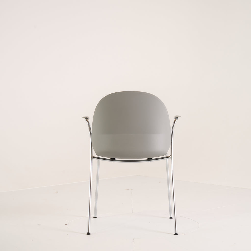Recycle Armchair by Fritz Hansen in Grey / Chrome | Gently Used – Good | Shop Now | MO-FHA-N02_11_Chair-96-Hero Image-3