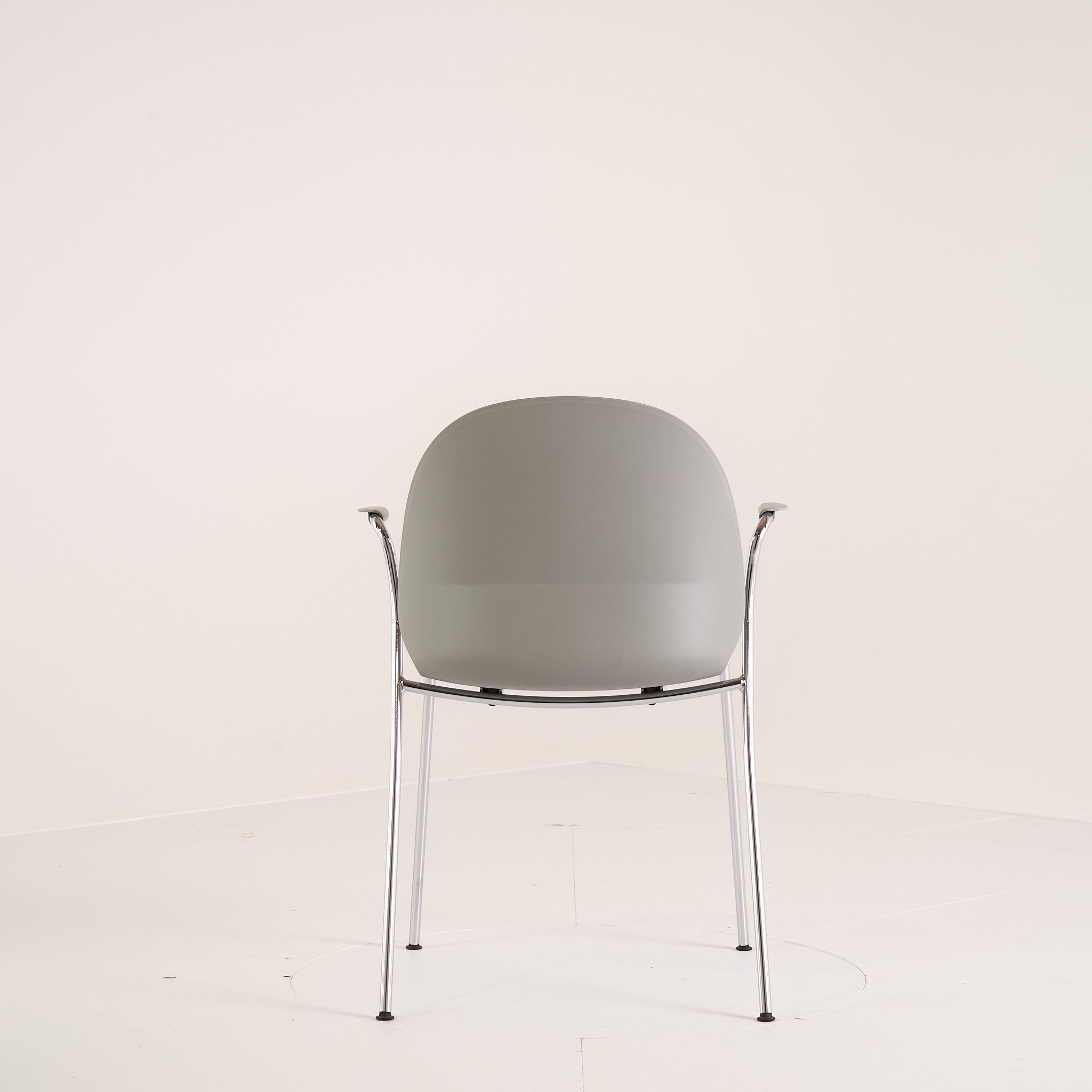 Recycle Armchair by Fritz Hansen in Grey / Chrome | Gently Used – Good | Shop Now | MO-FHA-N02_11_Chair-96-Hero Image-3