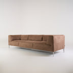 Sofa So Good Triple Seat by Moooi in Abbracci, Taupe | Well Loved – Fair | Shop Now | MO-MOO-8718282783444-173-Hero Image-2