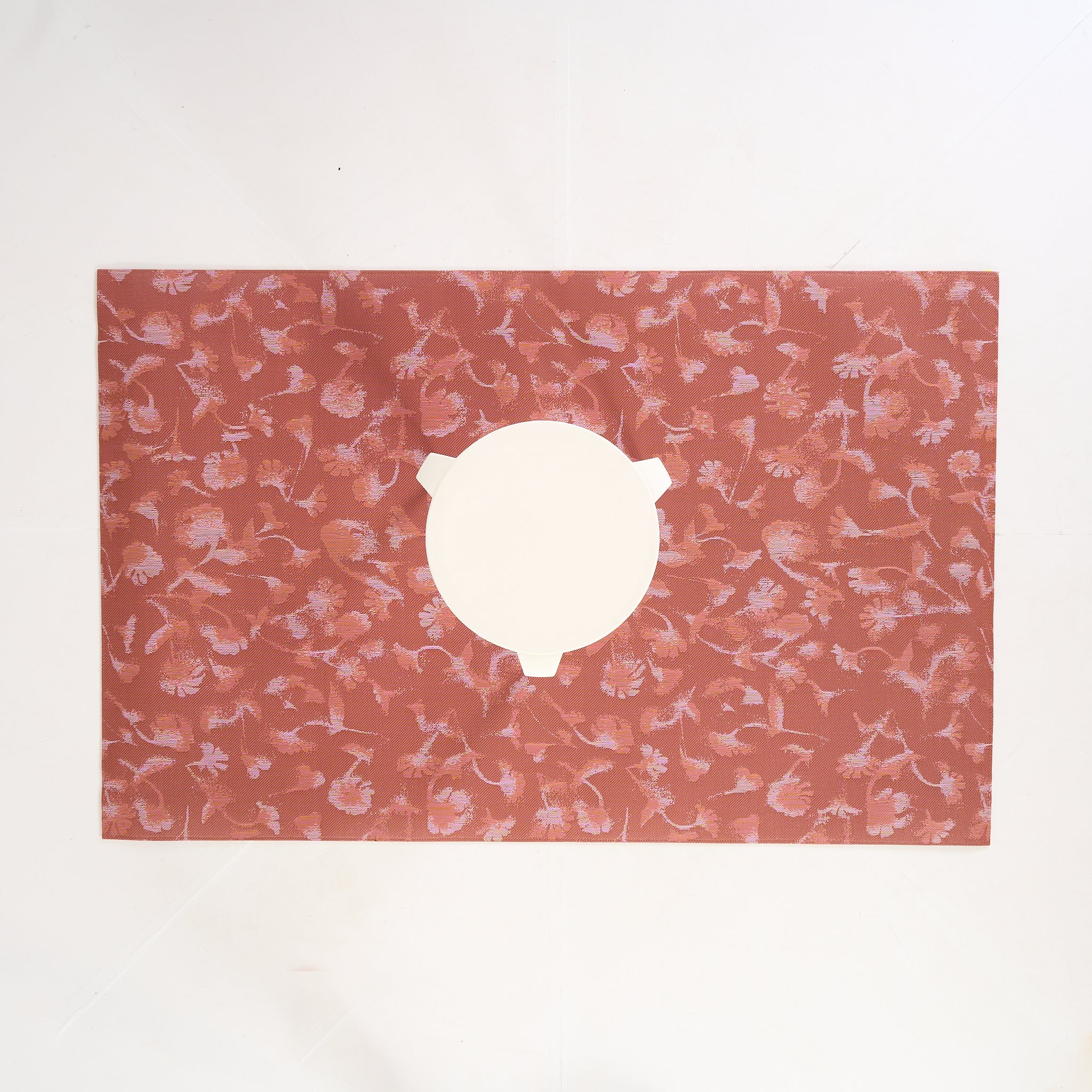 Botanic Floormat - Madder by Chilewich in 46" x 72" | Pristine | Shop Now | MO-CHW-200900_004-1460-Hero Image-2