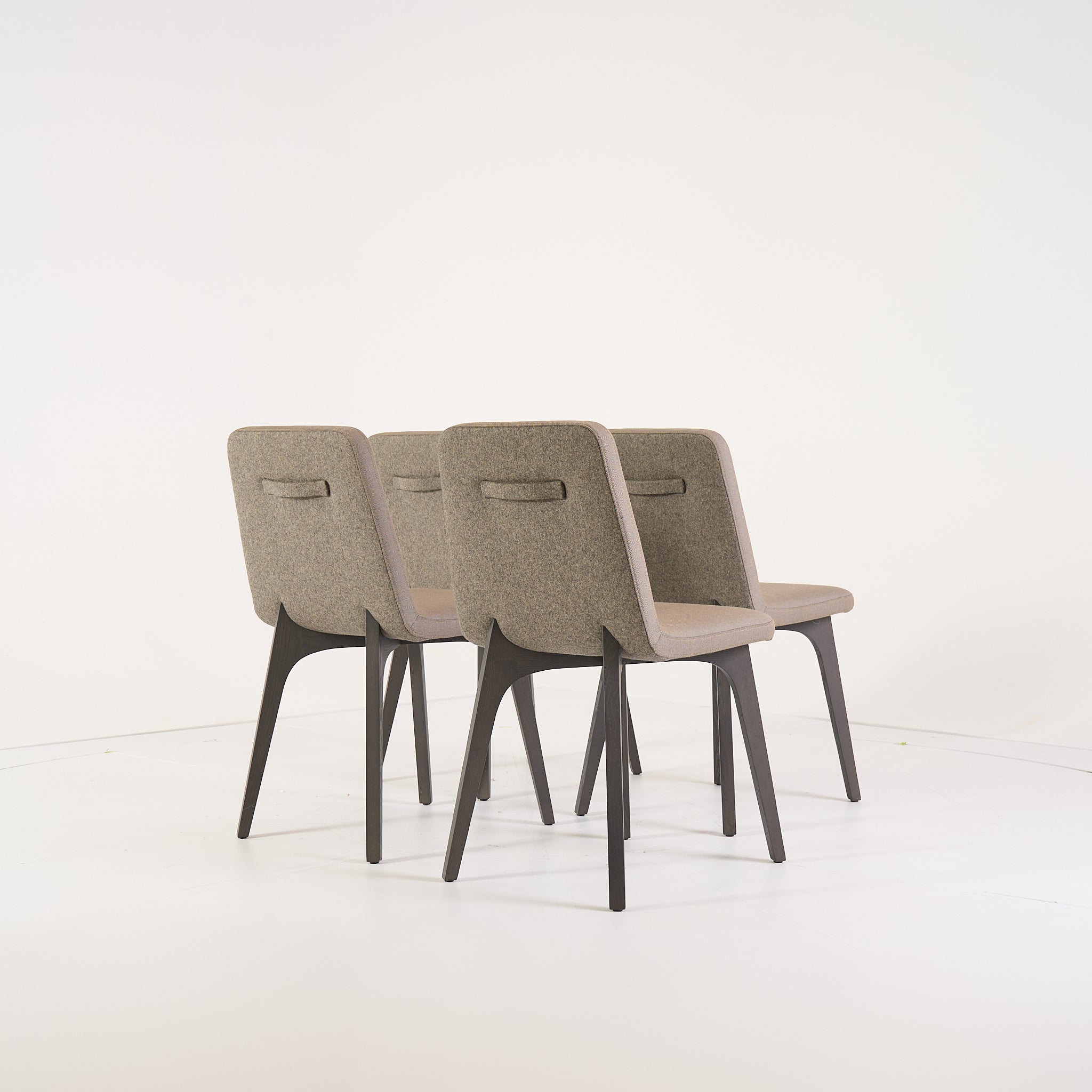 Vik Chair Dining Chair (Set of 4) by Ligne Roset in Steelcut Trio / Divina - Orage / Grege | Gently Used – Good | Shop Now | MO-LIR-10261231-1214-Hero Image-4