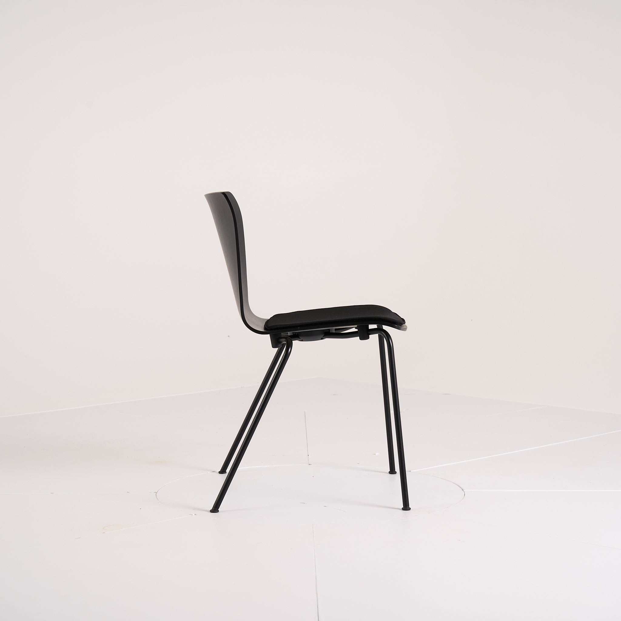 Vico Duo Chair by Fritz Hansen in Black Ash / Black | Floor Sample – Very Good | Shop Now | MO-FHA-VM110-84-Hero Image-2