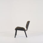 Nut Lounge by Moooi in Menagerie of Extinct Animals Velvet Raven, Black | Well Loved – Fair | Shop Now | MO-MOO-8718282746067-158-Hero Image-1
