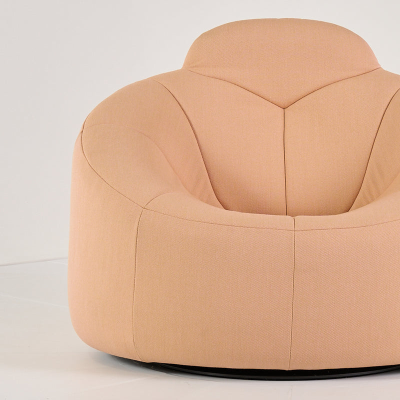 Pumpkin Swivel Armchair-Detail Image-4