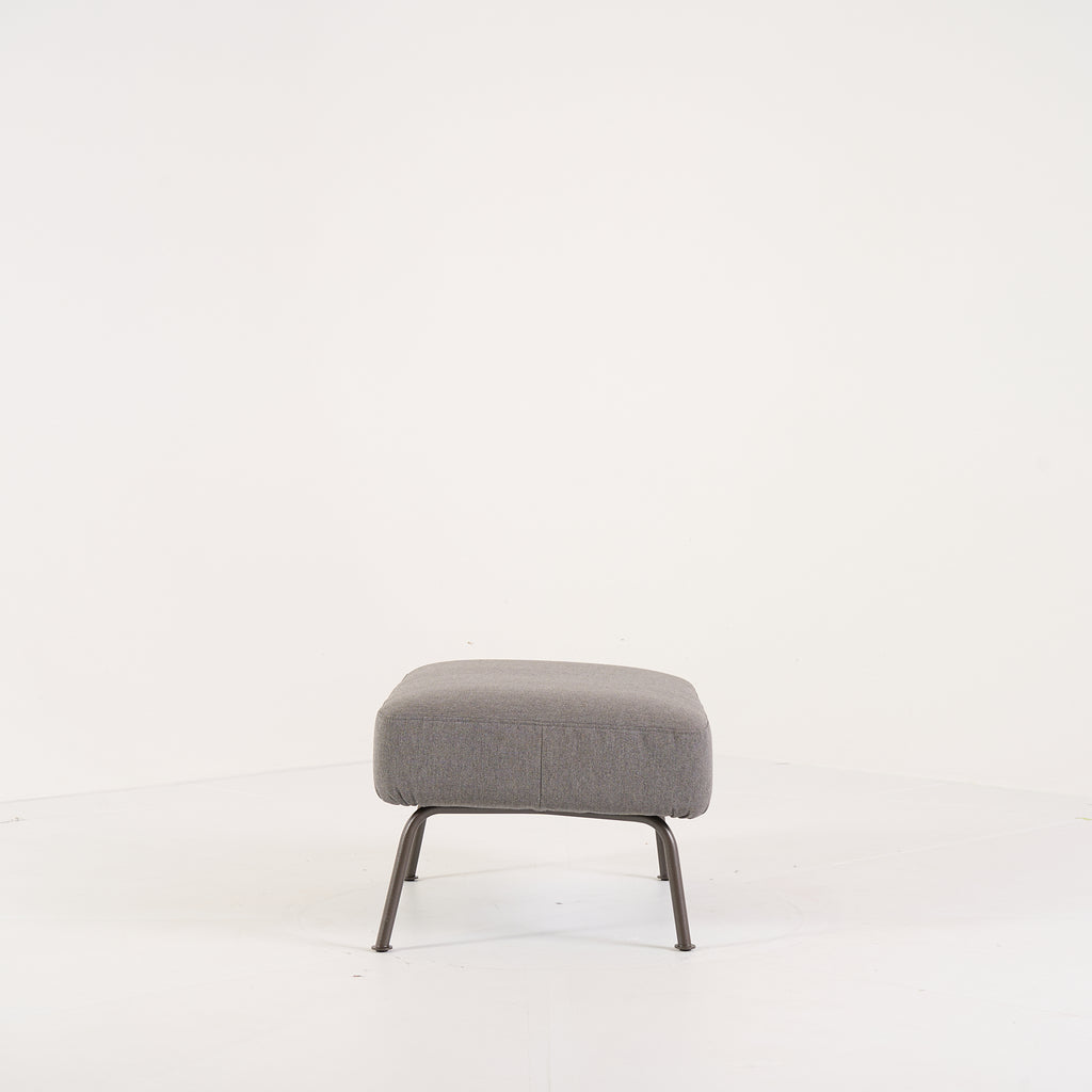Humphrey Ottoman by Ligne Roset in Sunbrella Heritage Granit | Open Box – Excellent | Shop Now | MO-LIR-19400450-1228-Hero Image-3