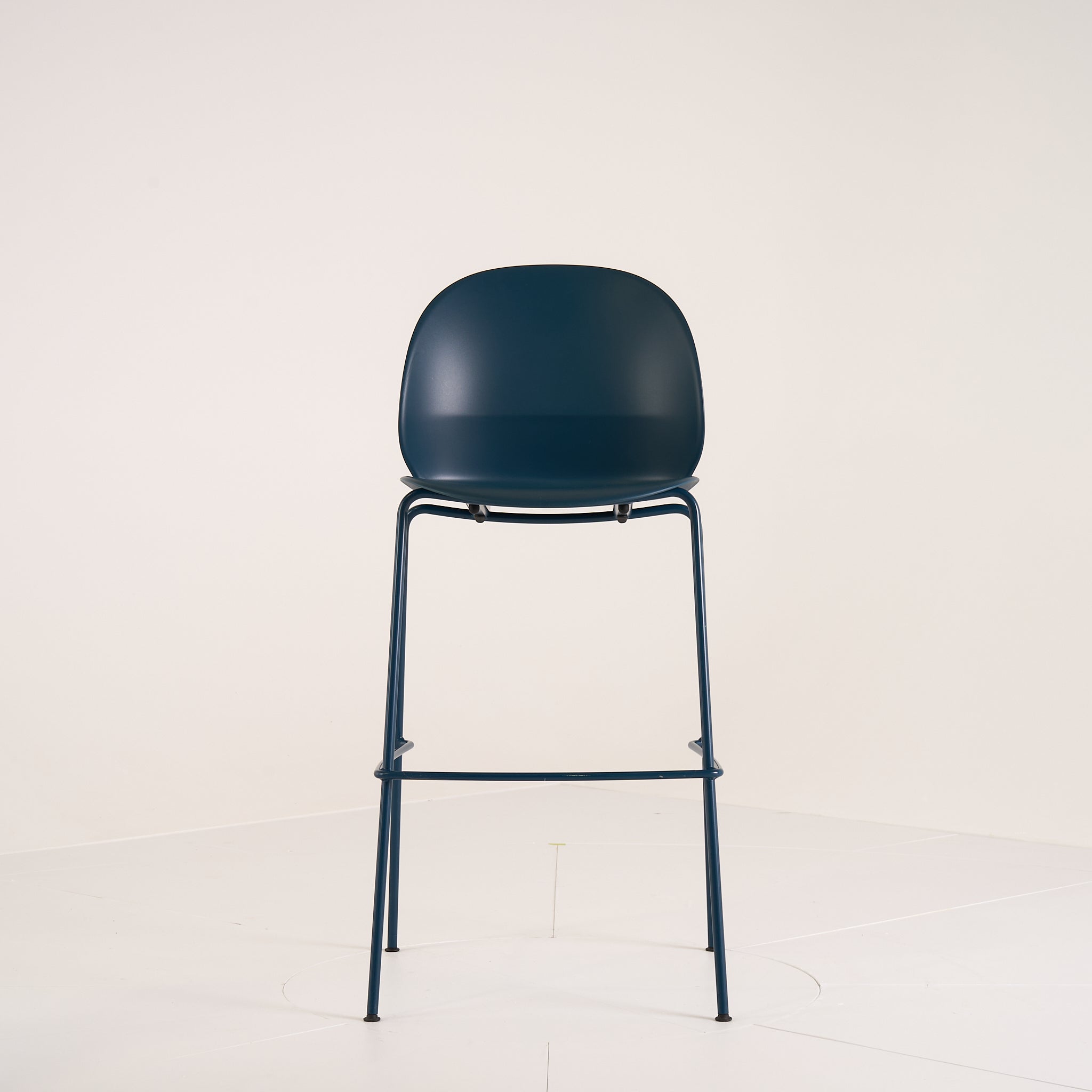 Recycle Barstool by Fritz Hansen in Dark Blue  / Dark Blue  | Project Piece – As-Is | Shop Now | MO-FHA-N02_50-126-Hero Image-6