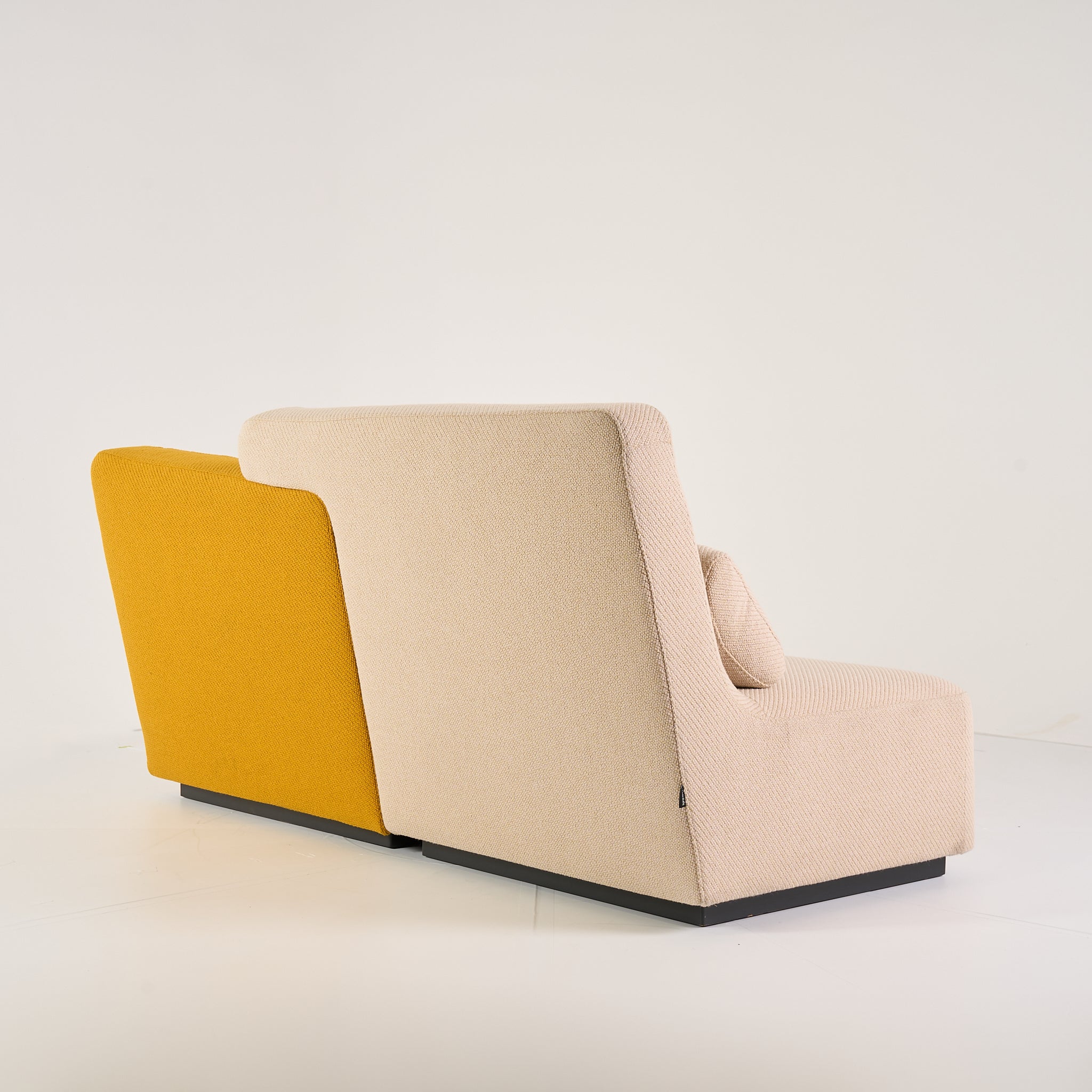 Confluences Modular Sofa by Ligne Roset in Coda Raphia / Safran | Gently Used – Good | Shop Now | MO-LIR-14121250_14121260_14129100-1183-Hero Image-4