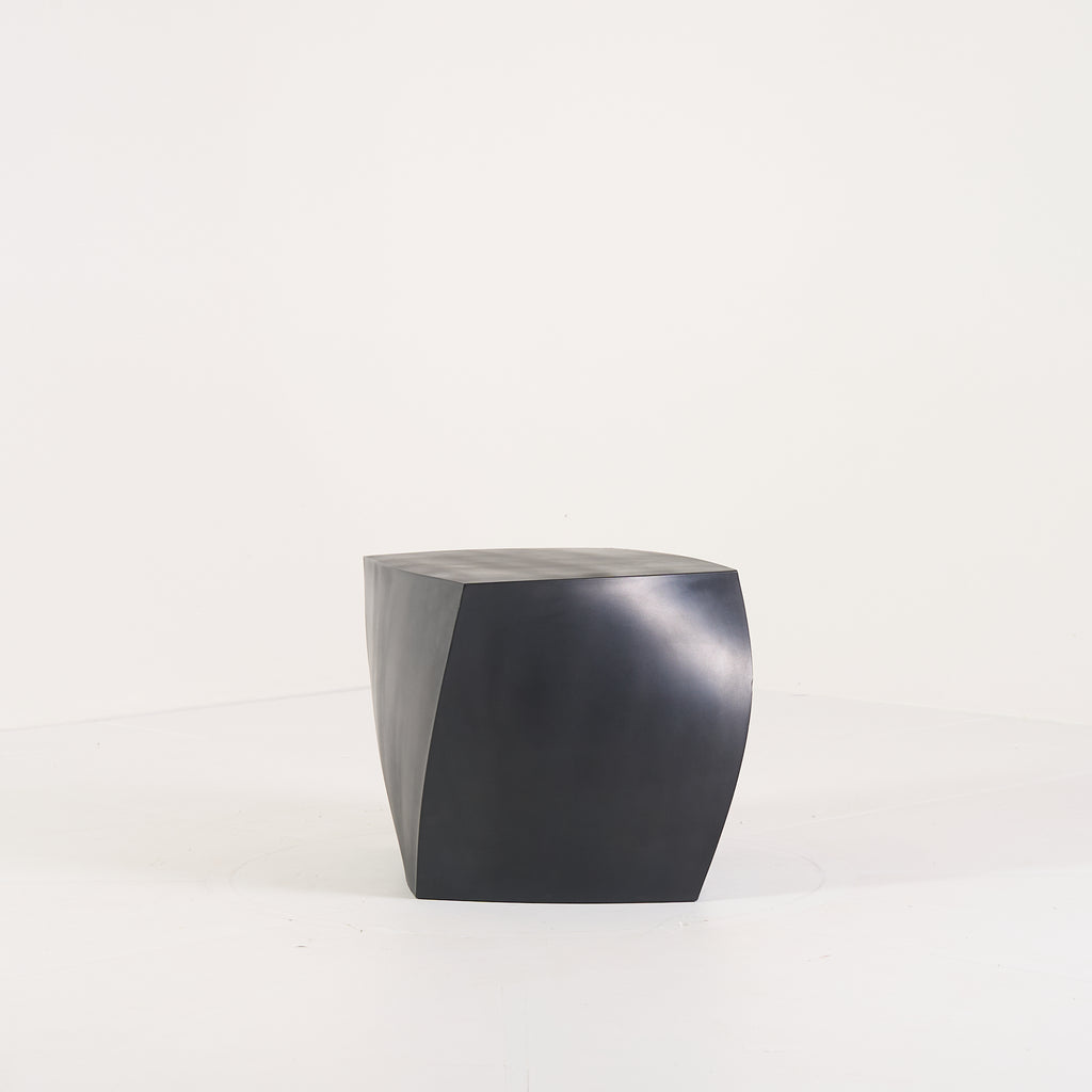 Gehry Left Twist Cube by Heller in Black | Well Loved – Fair | Shop Now | MO-HLR-1016_06-1402-Hero Image-7