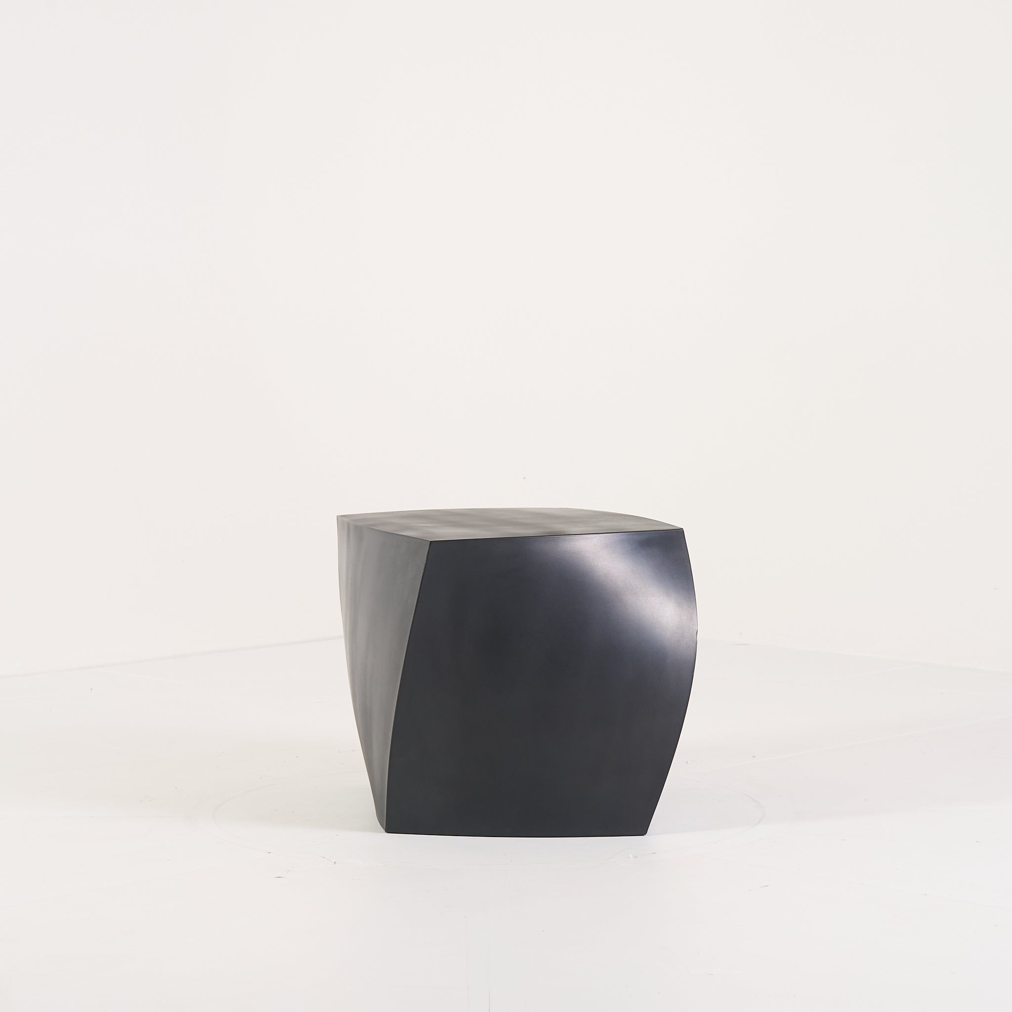 Gehry Left Twist Cube by Heller in Black | Well Loved – Fair | Shop Now | MO-HLR-1016_06-1402-Hero Image-7