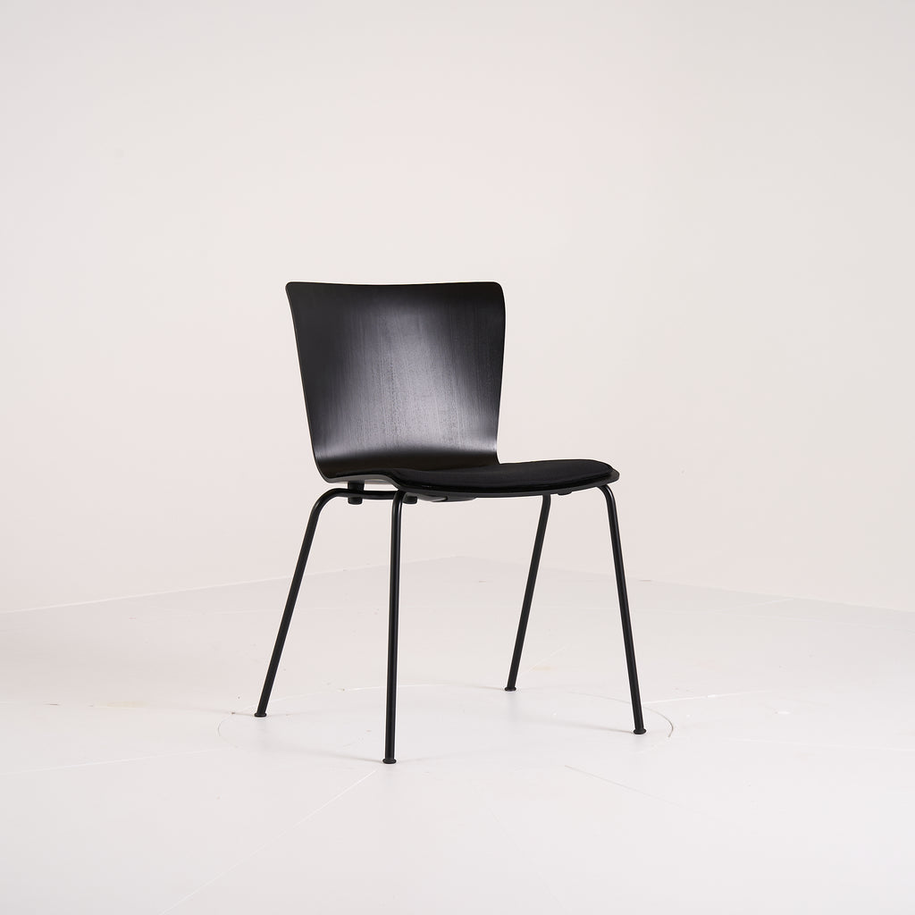 Vico Duo Chair by Fritz Hansen in Black Ash / Black | Floor Sample – Very Good | Shop Now | MO-FHA-VM110-84-Hero Image-5