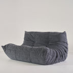 Togo Loveseat by Ligne Roset in Alcantara Chic | Floor Sample – Very Good | Shop Now | MO-LIR-15720004-1184-Hero Image-1