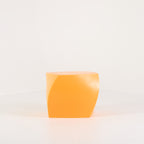 Gehry Left Twist Cube by Heller in Yellow | Gently Used – Good | Shop Now | MO-HLR-1016_03-1392-Hero Image-6
