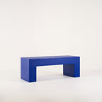 Vignelli Bench by Heller in Small / Blue | Gently Used – Good | Shop Now | MO-HLR-1035_10-1404-Hero Image-2