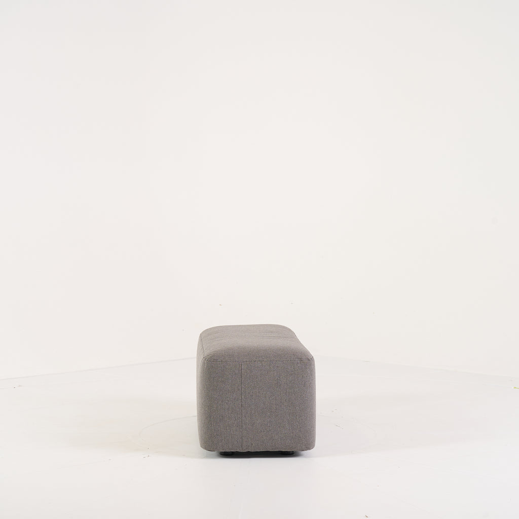Confluences Footstool by Ligne Roset in Sunbrella Heritage Granit | Floor Sample – Very Good | Shop Now | MO-LIR-14124200-1202-Hero Image-6