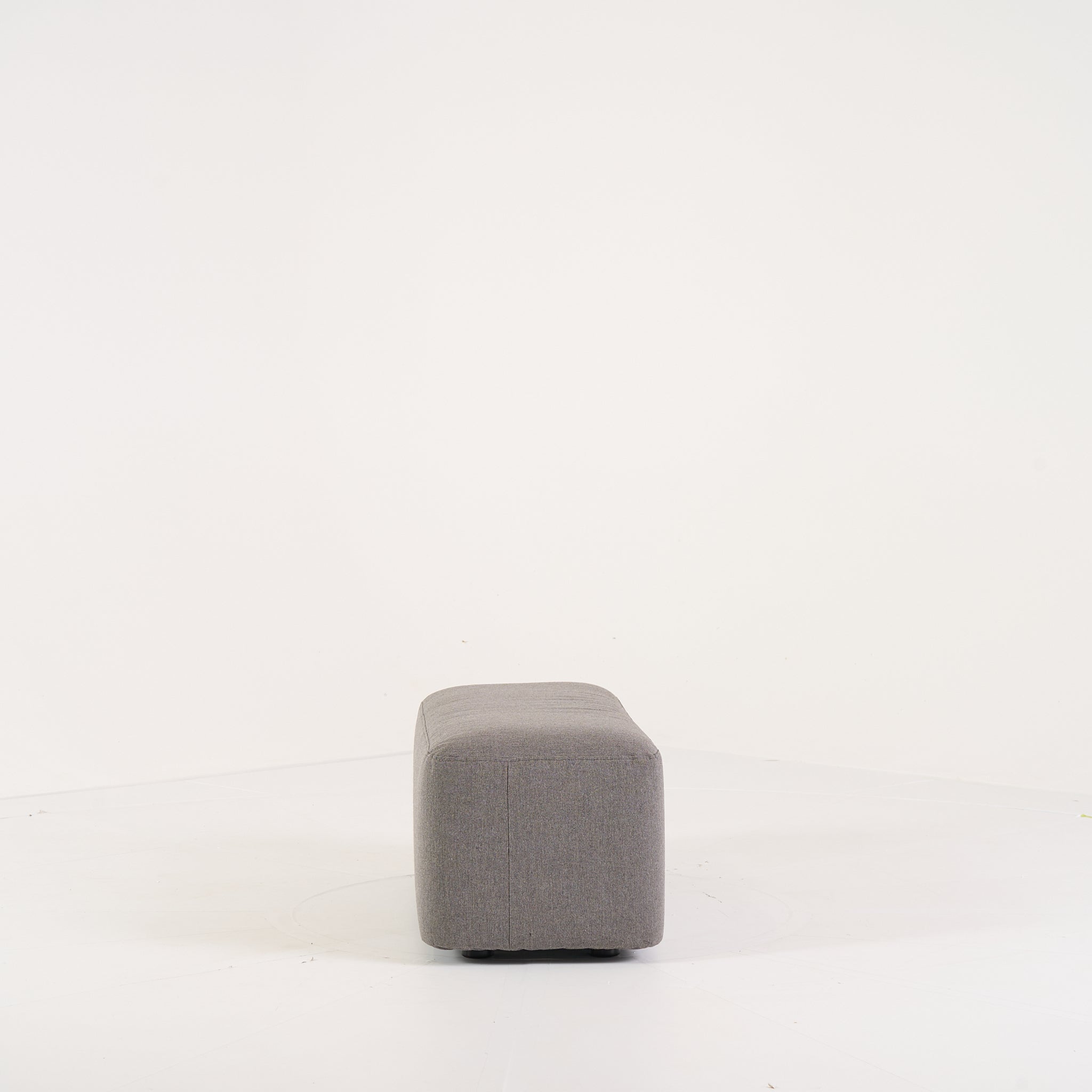 Confluences Footstool by Ligne Roset in Sunbrella Heritage Granit | Floor Sample – Very Good | Shop Now | MO-LIR-14124200-1202-Hero Image-6