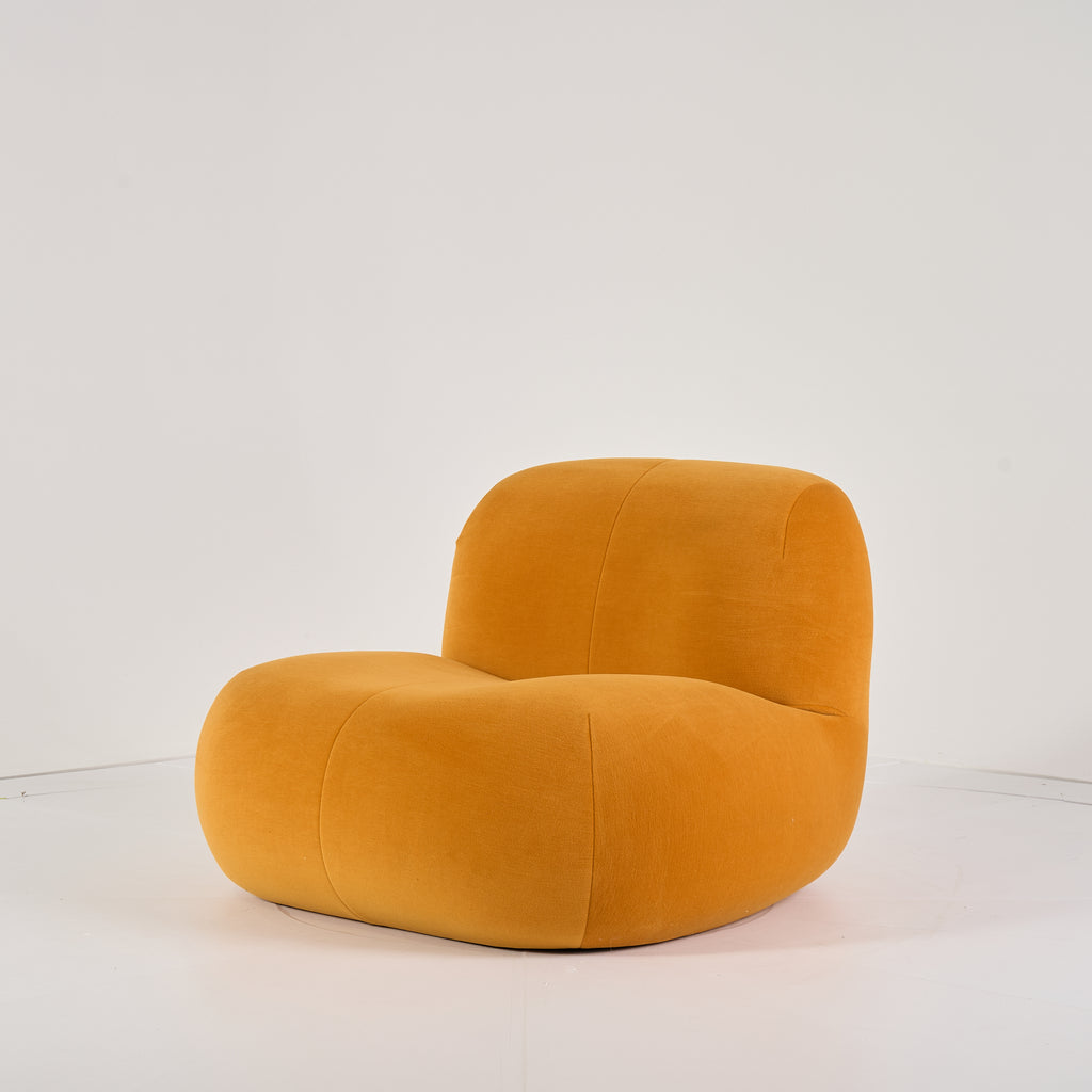 Pukka Armchair by Ligne Roset in Gentle Apricot | Floor Sample – Very Good | Shop Now | MO-LIR-18030100-1245-Hero Image-4