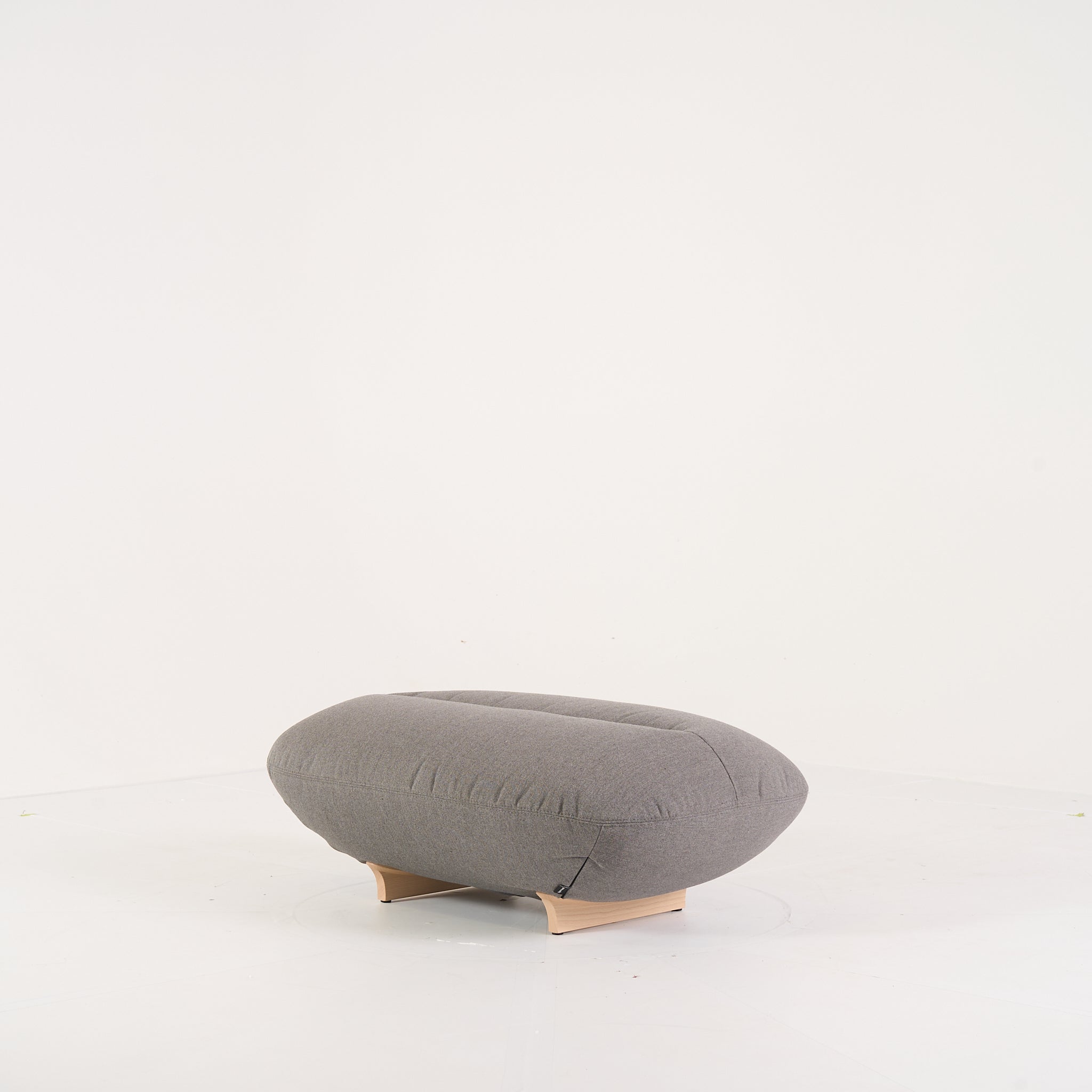 Manarola Stool by Ligne Roset in Sunbrella Heritage Granit | Floor Sample – Very Good | Shop Now | MO-LIR-14090300-1200-Hero Image-4