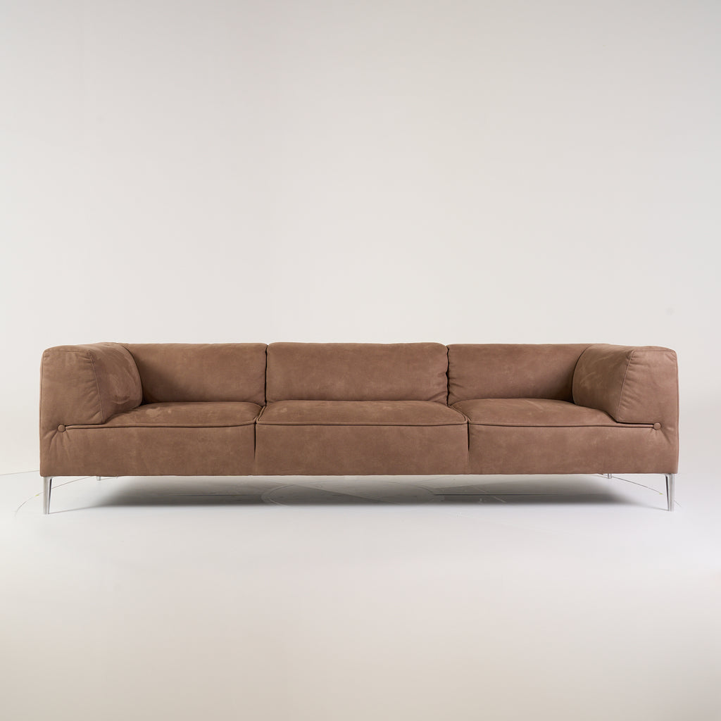 Sofa So Good Triple Seat by Moooi in Abbracci, Taupe | Well Loved – Fair | Shop Now | MO-MOO-8718282783444-173-Hero Image-4