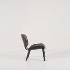 Nut Lounge by Moooi in Menagerie of Extinct Animals Velvet Raven, Black | Well Loved – Fair | Shop Now | MO-MOO-8718282746067-158-Hero Image-7