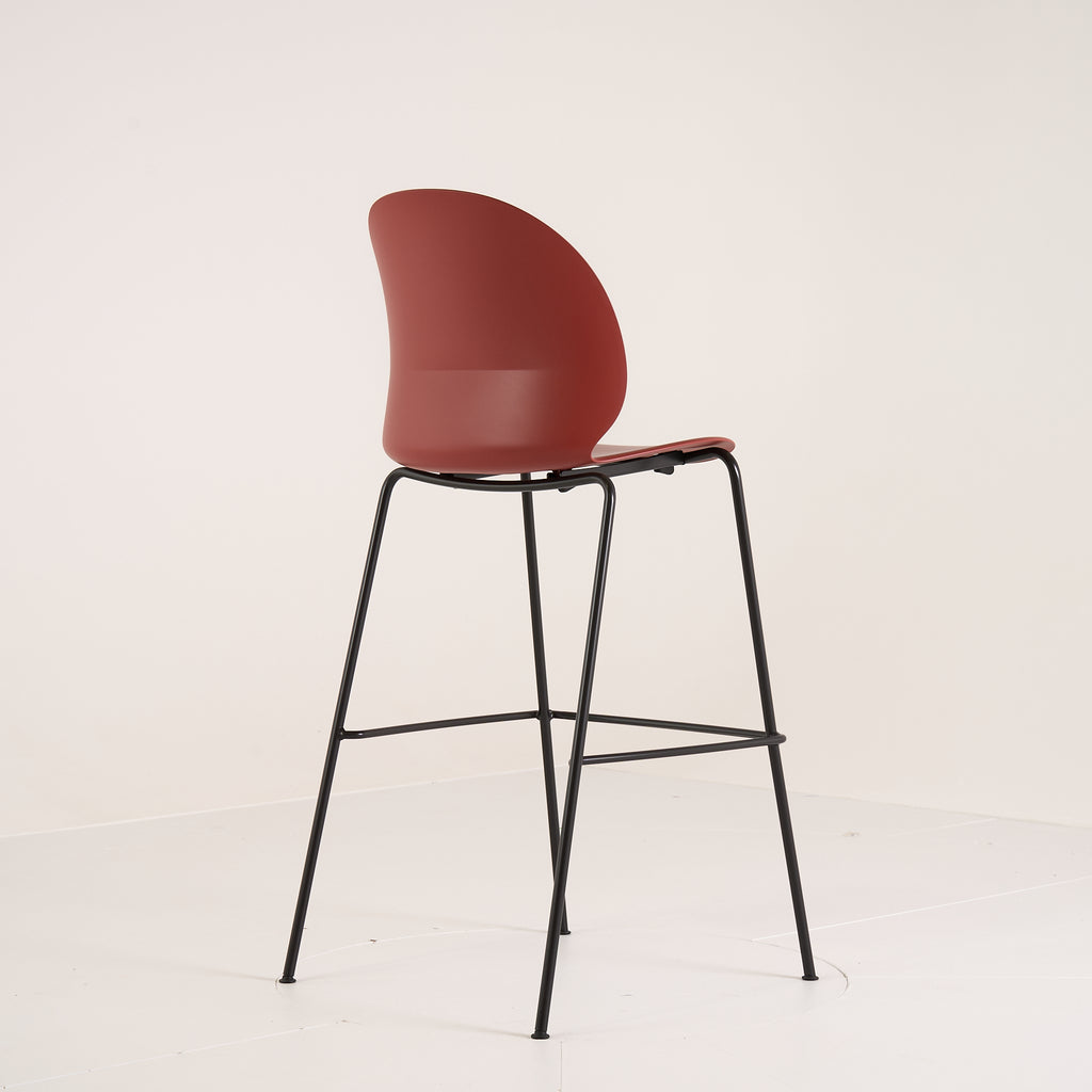Recycle Barstool by Fritz Hansen in Dark Red / Black | Gently Used – Good | Shop Now | MO-FHA-N02_50-86-Hero Image-3
