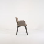 Vik Chair with arms (Set of 2) by Ligne Roset in Steelcut Trio / Divina - Orage / Grege | Floor Sample – Very Good | Shop Now | MO-LIR-10261231-1424-Hero Image-3