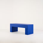 Vignelli Bench by Heller in Small 48" / Blue | Open Box – Excellent | Shop Now | MO-HLR-1035_10-1351-Hero Image-7