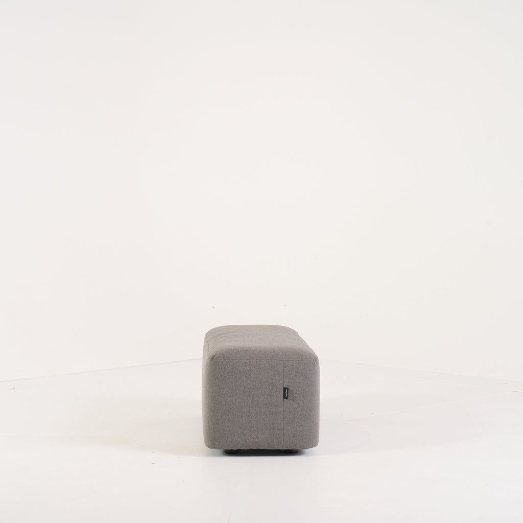 Confluences Footstool by Ligne Roset in Sunbrella Heritage Granit | Floor Sample – Very Good | Shop Now | MO-LIR-14124200-1202-Hero Image-3