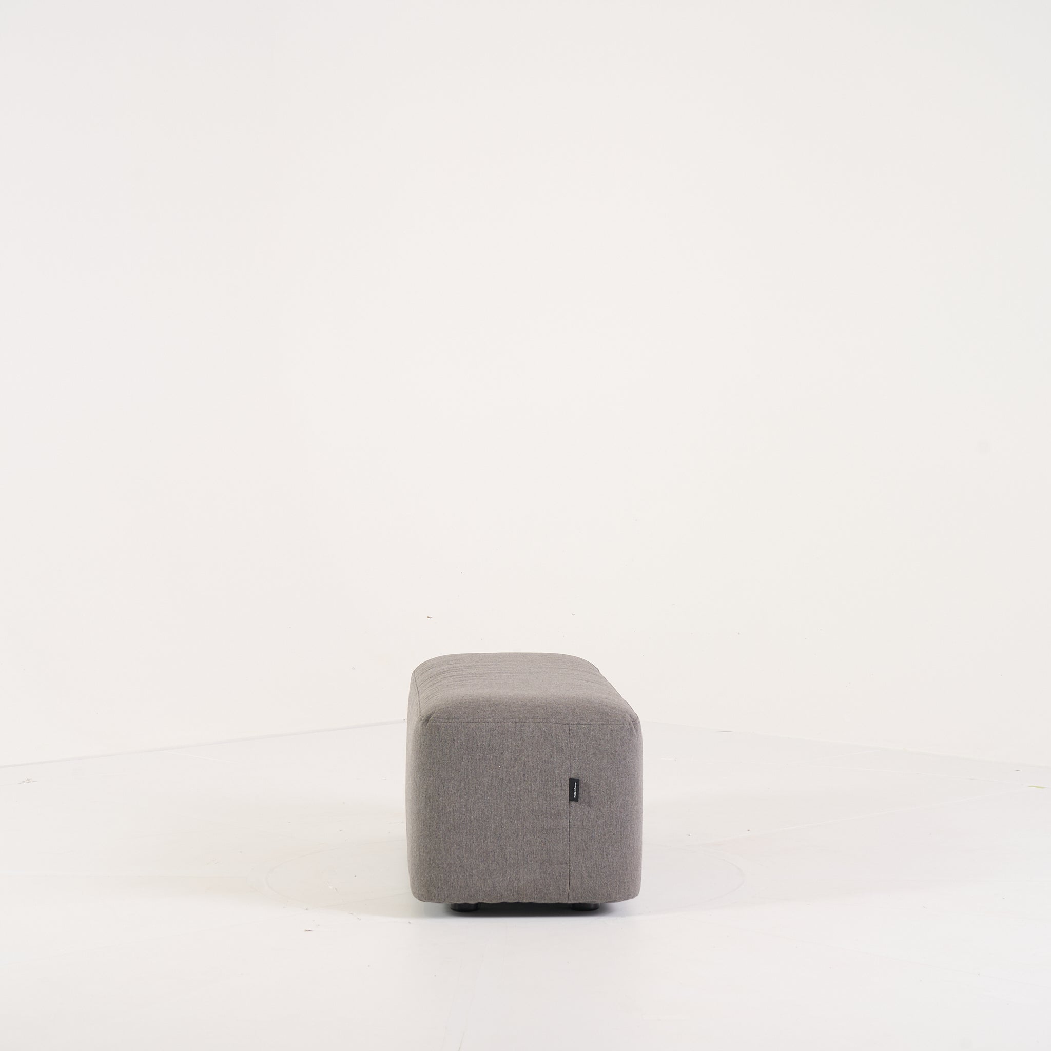 Confluences Footstool by Ligne Roset in Sunbrella Heritage Granit | Floor Sample – Very Good | Shop Now | MO-LIR-14124200-1202-Hero Image-3