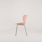 Hana Chair Unupholstered by Moooi in Dusty Pink/Chrome Non-Stacking | Gently Used – Good | Shop Now | MO-MOO-8718282380360-1250-Hero Image-3