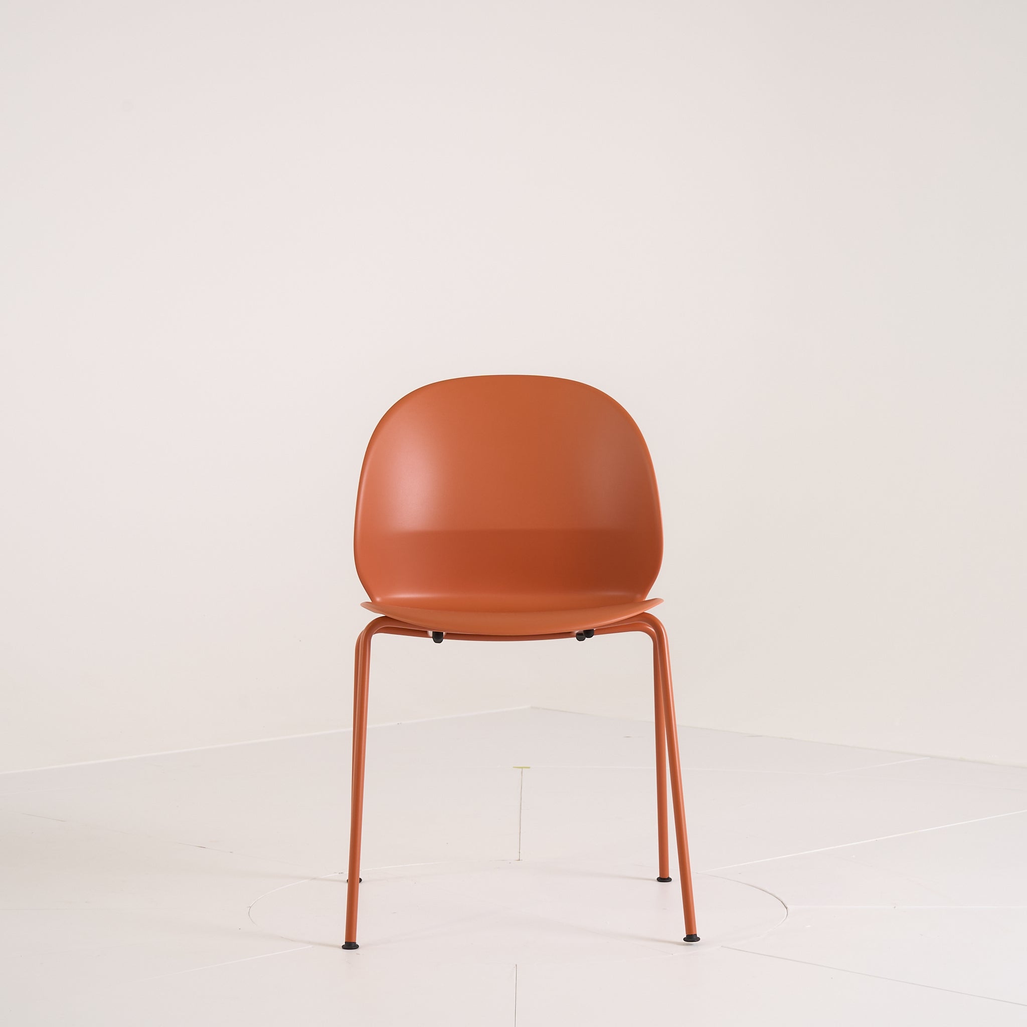 Recycle Chair by Fritz Hansen in Dark Orange / Powder Coated | Gently Used – Good | Shop Now | MO-FHA-N02_10_Chair-95-Hero Image-3