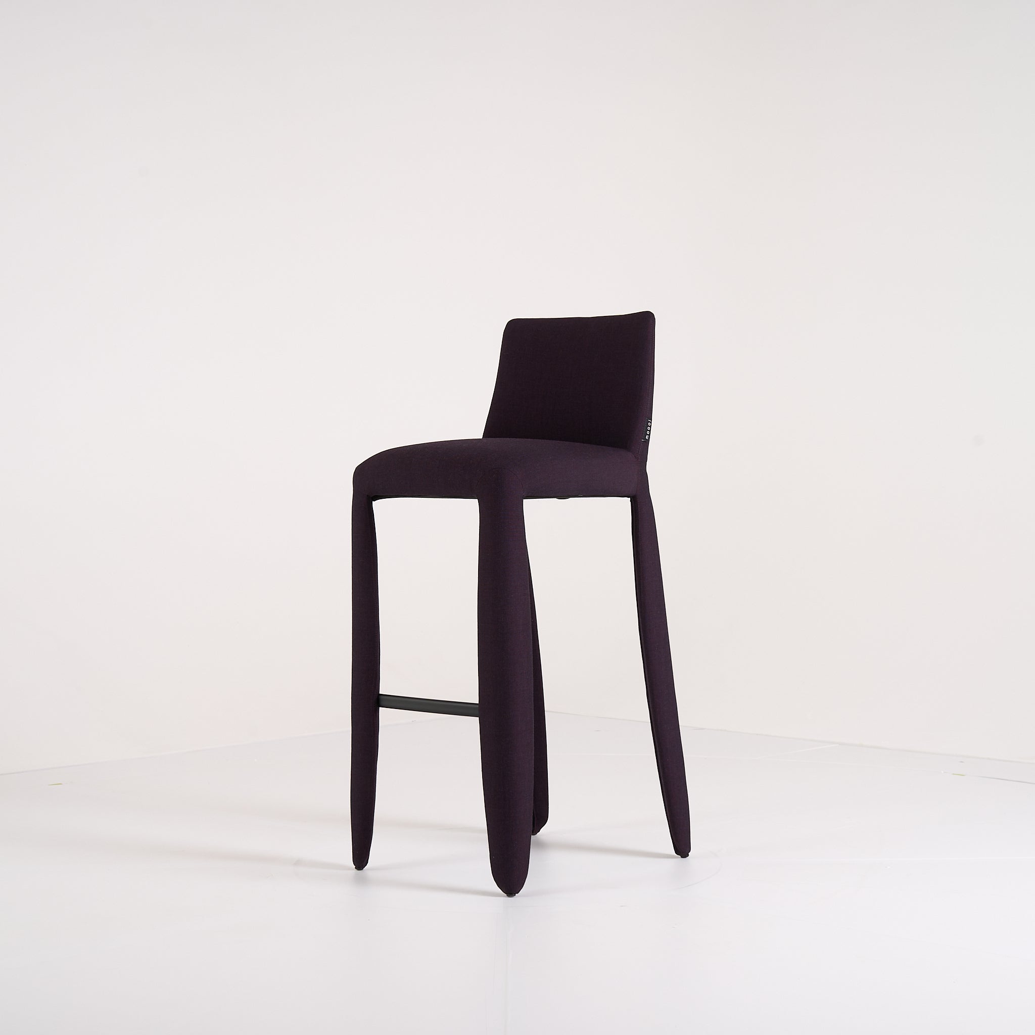 Monster Bar Stool (High) by Moooi in Naked, Remix 3 Fabric | Open Box – Excellent | Shop Now | MO-MOO-8718282763866-168-Hero Image-6