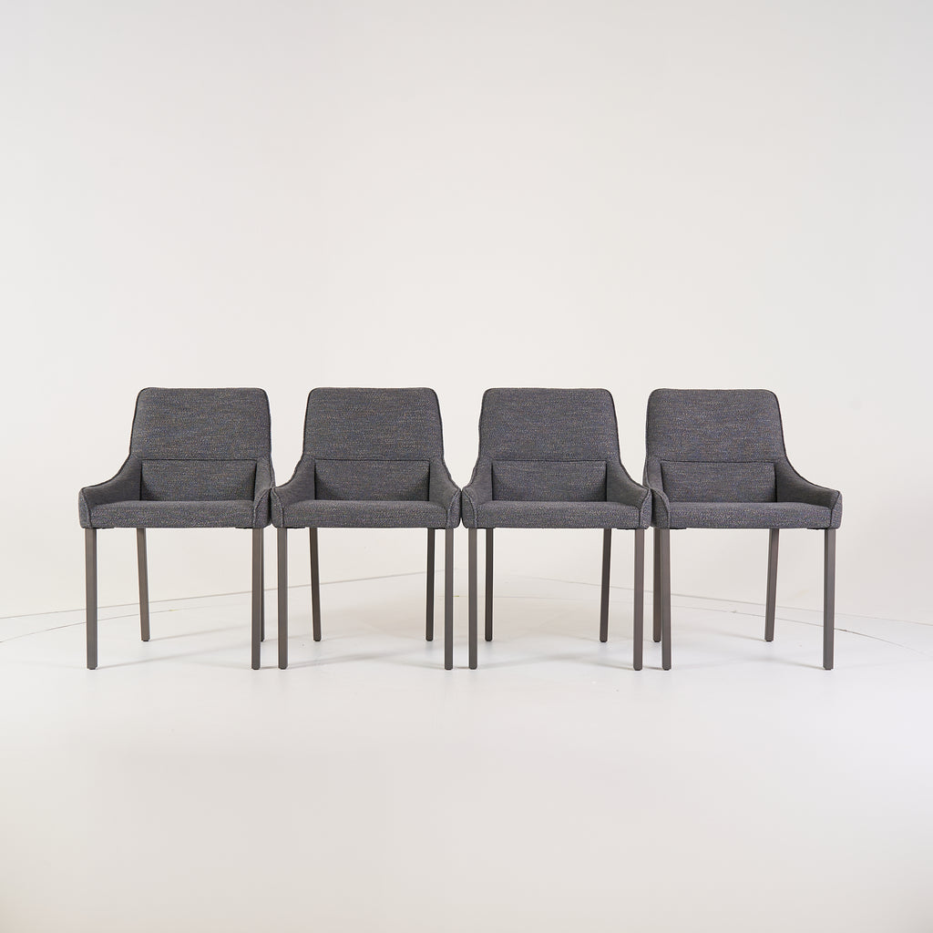 Long Island Armchair (Set of 4) by Ligne Roset in Match Tempete | Floor Sample – Very Good | Shop Now | MO-LIR-10260510-1207-Hero Image-1