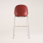 Recycle Barstool by Fritz Hansen in Dark Red / Chrome | Gently Used – Good | Shop Now | MO-FHA-N02_50-87-Hero Image-2