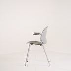 Recycle Armchair by Fritz Hansen in Grey / Chrome | Gently Used – Good | Shop Now | MO-FHA-N02_11_Chair-96-Hero Image-1