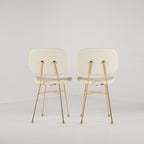 Golden Chair (Set of 2) by Moooi in Custom White Leather | Well Loved – Fair | Shop Now | MO-MOO-8718282773896-170-Hero Image-3