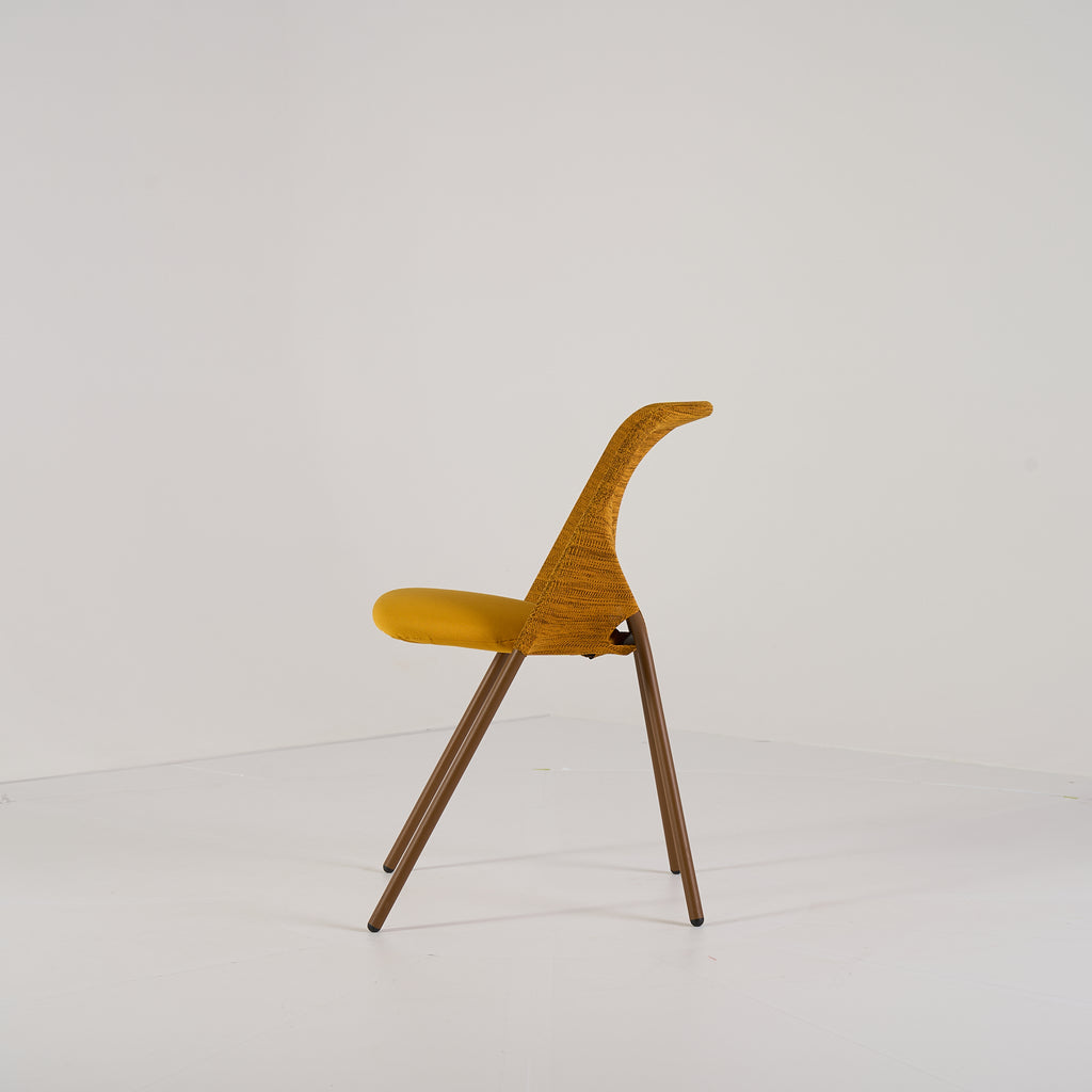 Shift Dining Chair by Moooi in Warm Ochre | Well Loved – Fair | Shop Now | MO-MOO-MOSSCDI3-179-Hero Image-3