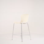Nap Counter Stool by Fritz Hansen in Milk White / Chrome | Gently Used – Good | Shop Now | MO-FHA-KS58-75-Hero Image-4