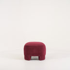 Taru Ottoman by Ligne Roset in Gentle Bordeaux | Floor Sample – Very Good | Shop Now | MO-LIR-14300300-1216-Hero Image-3