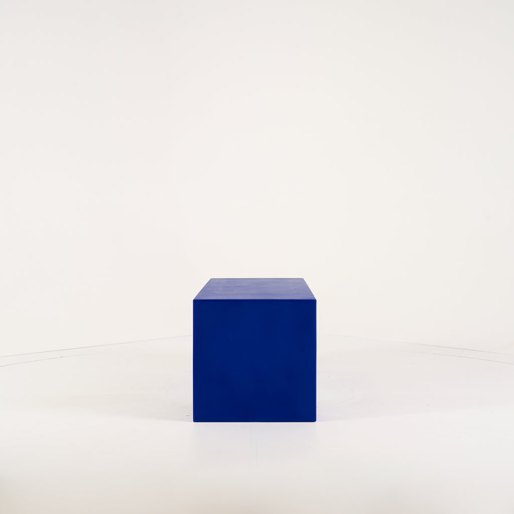 Vignelli Bench by Heller in Small / Blue | Gently Used – Good | Shop Now | MO-HLR-1035_10-1404-Hero Image-3