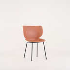 Hana Chair Un-Upholstered by Moooi in Terracotta Non-Stackable Black | Gently Used – Good | Shop Now | MO-MOO-8718282386935-1430-Hero Image-2