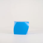 Gehry Left Twist Cube by Heller in Blue | Gently Used – Good | Shop Now | MO-HLR-1016_05-1395-Hero Image-7