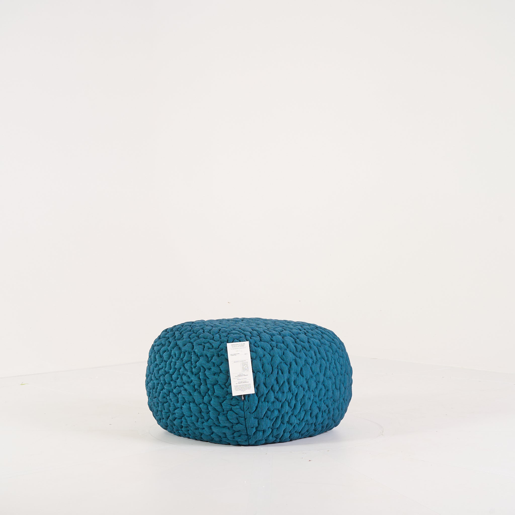 Pukka Small Ottoman by Ligne Roset in Moby Hydro | Floor Sample – Very Good | Shop Now | MO-LIR-18030200-1235-Hero Image-4