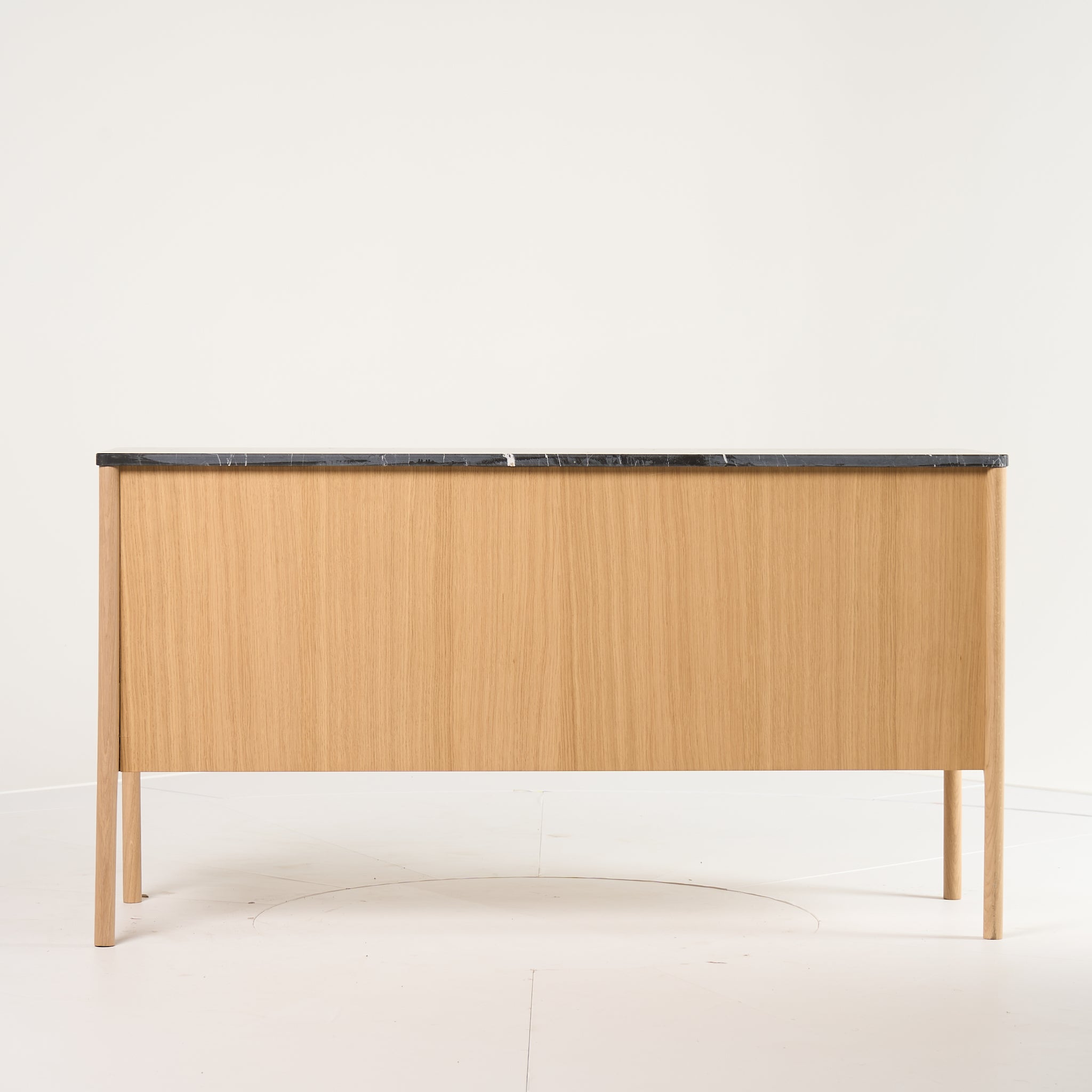 Jut Cabinet by Fritz Hansen in Black Marble / Oak | Project Piece – As-Is | Shop Now | MO-FHA-1090101-106-Hero Image-5