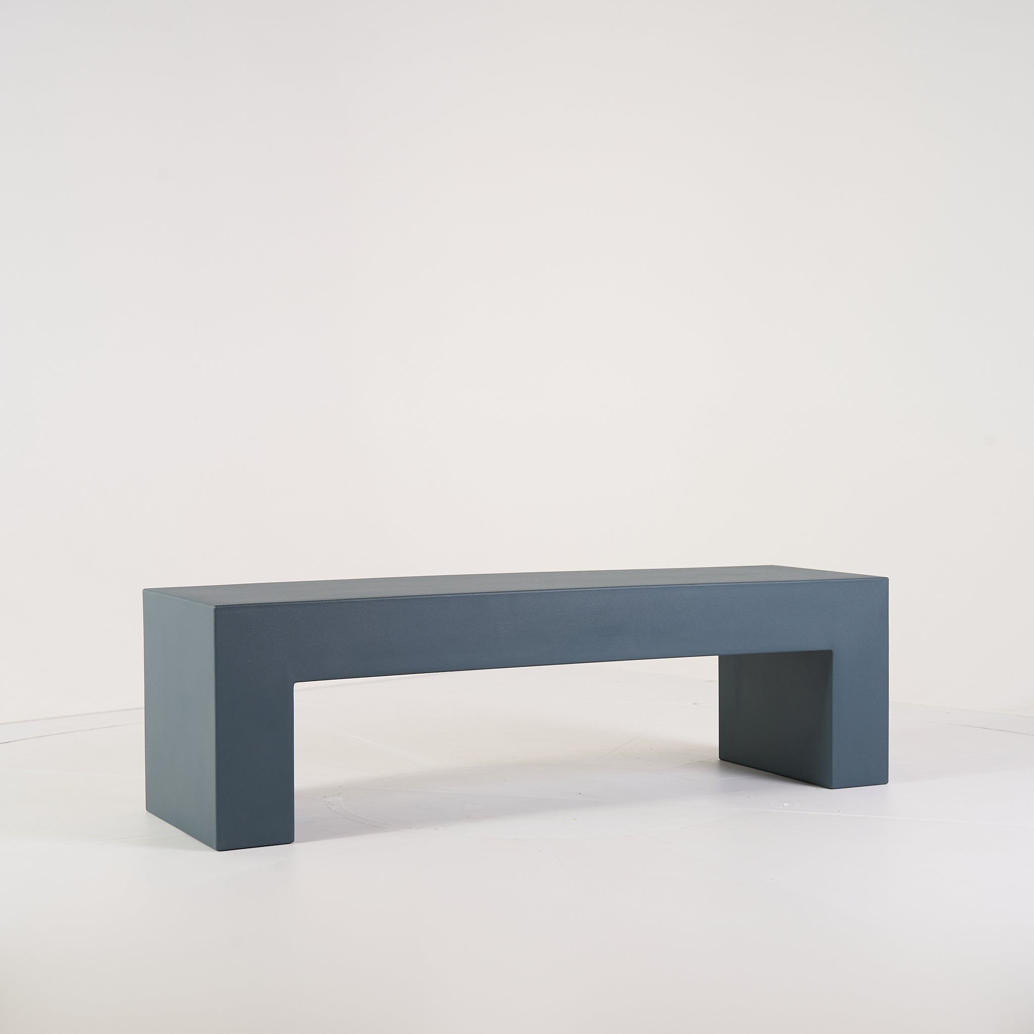 Vignelli Bench 60" by Heller in Medium / Slate | Open Box – Excellent | Shop Now | MO-HLR-1034_27-1363-Hero Image-7
