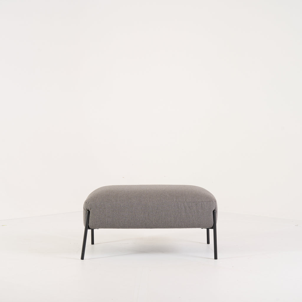 Pai Pai Ottoman by Ligne Roset in Sunbrella Heritage Granit | Project Piece – As-Is | Shop Now | MO-LIR-17600200-1227-Hero Image-1