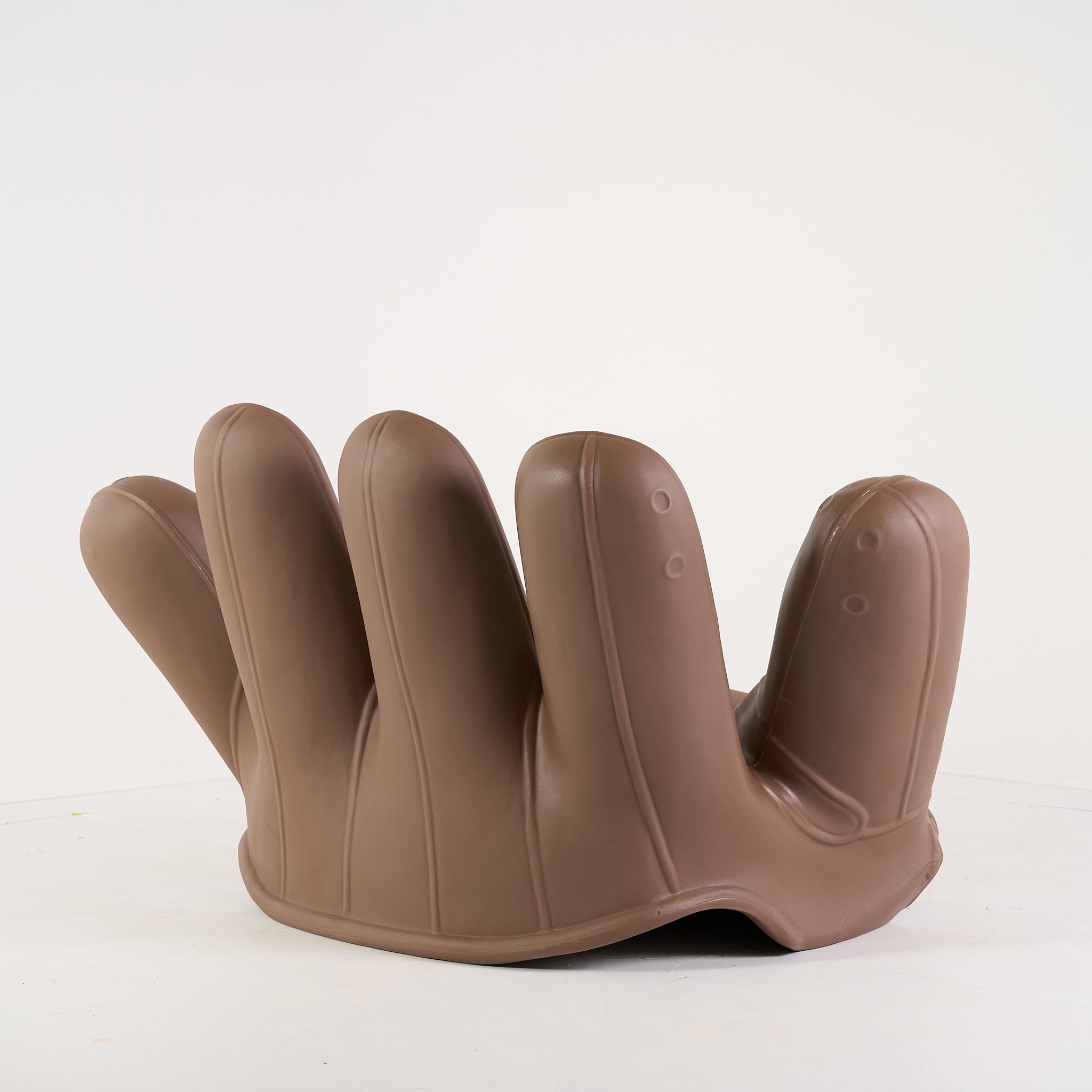 Vintage Joe Baseball Glove Chair by Heller in Brown | Floor Sample – Very Good | Shop Now | MO-HLR-1007_42-1456-Hero Image-4