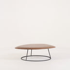 Pebble Low Table Small by Ligne Roset in Convex Top, Solid Wood | Floor Sample – Very Good | Shop Now | MO-LIR-19960053-1162-Hero Image-2