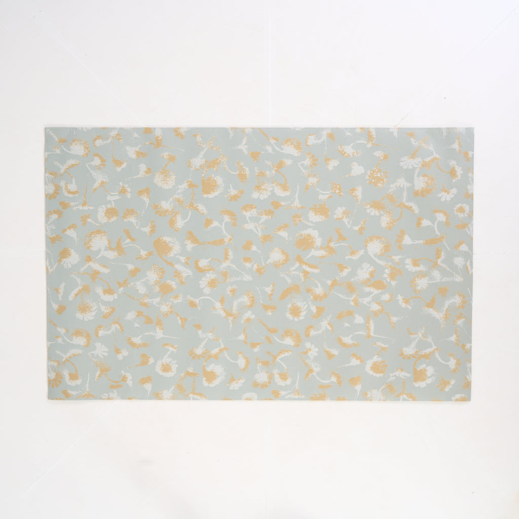 Botanic Floormat - Mint by Chilewich in 46" x 72" | Pristine | Shop Now | MO-CHW-200900_002-1461-Hero Image-1