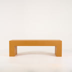 Vignelli Bench by Heller in Medium / Ochre | Well Loved – Fair | Shop Now | MO-HLR-1034_31-1365-Hero Image-5